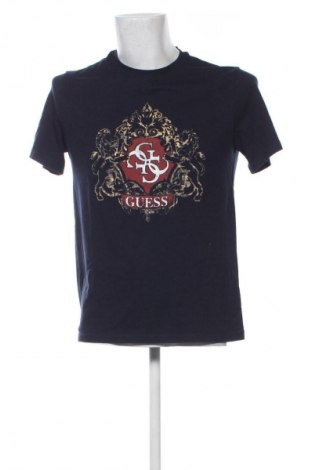 Herren T-Shirt Guess, Größe L, Farbe Blau, Preis 53,99 €