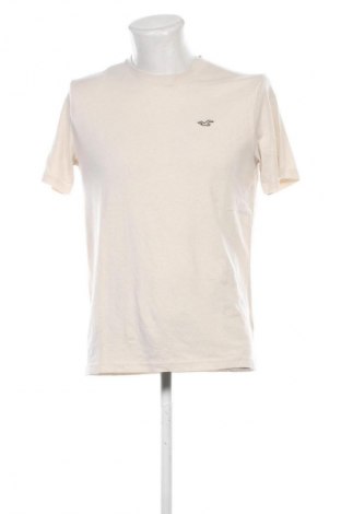 Męski T-shirt Hollister, Rozmiar M, Kolor Beżowy, Cena 111,99 zł