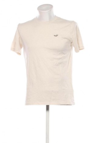 Herren T-Shirt Hollister, Größe M, Farbe Beige, Preis 21,99 €
