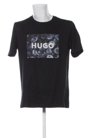 Męski T-shirt Hugo Boss, Rozmiar L, Kolor Czarny, Cena 374,99 zł