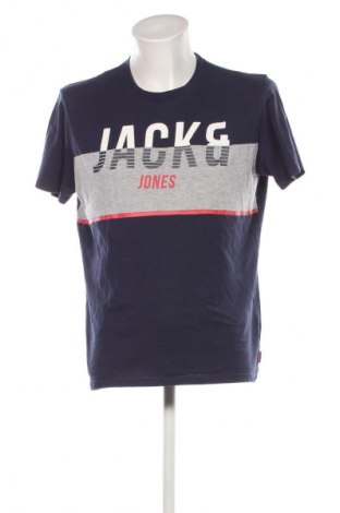 Męski T-shirt Jack & Jones, Rozmiar M, Kolor Niebieski, Cena 41,81 zł