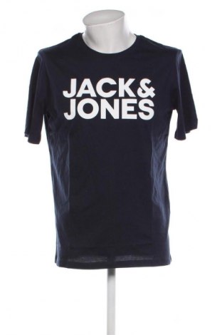 Мъжка тениска Jack & Jones, Размер L, Цвят Син, Цена 18,99 лв.