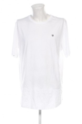 Мъжка тениска Jack & Jones, Размер XXL, Цвят Бял, Цена 42,99 лв.