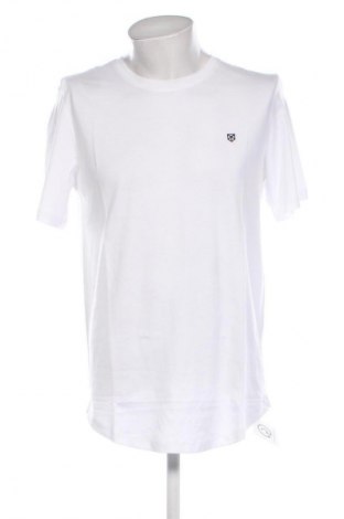 Herren T-Shirt Jack & Jones, Größe L, Farbe Weiß, Preis 28,99 €