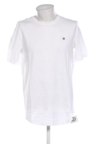 Herren T-Shirt Jack & Jones, Größe L, Farbe Weiß, Preis 28,99 €