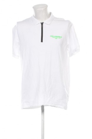 Męski T-shirt Karl Lagerfeld, Rozmiar XL, Kolor Biały, Cena 417,99 zł