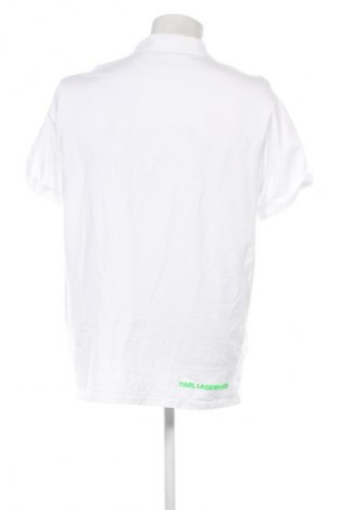 Męski T-shirt Karl Lagerfeld, Rozmiar XL, Kolor Biały, Cena 417,99 zł