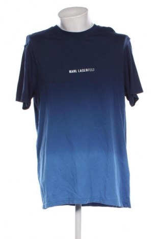Tricou de bărbați Karl Lagerfeld, Mărime XL, Culoare Albastru, Preț 166,04 Lei