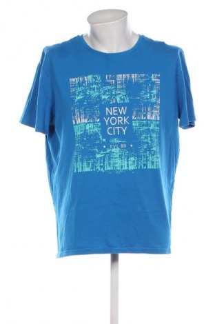 Męski T-shirt Kenvelo, Rozmiar XXL, Kolor Niebieski, Cena 56,55 zł