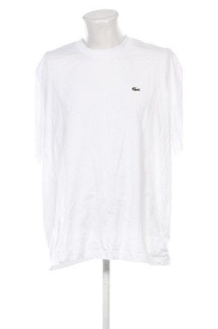 Мъжка тениска Lacoste, Размер 3XL, Цвят Бял, Цена 87,99 лв.