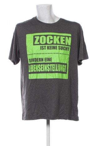 Męski T-shirt Much More, Rozmiar 3XL, Kolor Szary, Cena 62,99 zł