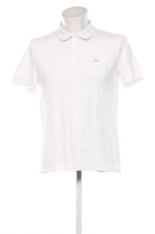 Tricou de bărbați S.Oliver, Mărime L, Culoare Alb, Preț 156,99 Lei