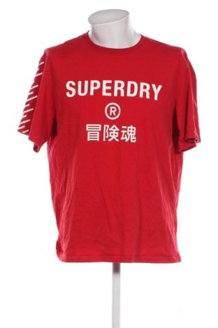 Férfi póló Superdry, Méret XXL, Szín Piros, Ár 4 929 Ft