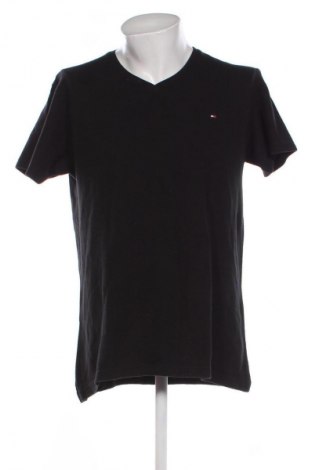 Мъжка тениска Tommy Hilfiger, Размер 4XL, Цвят Черен, Цена 34,99 лв.