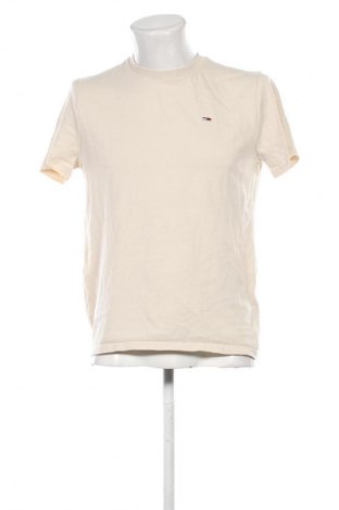Herren T-Shirt Tommy Jeans, Größe M, Farbe Beige, Preis € 53,99