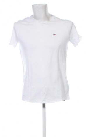 Męski T-shirt Tommy Jeans, Rozmiar M, Kolor Biały, Cena 227,99 zł