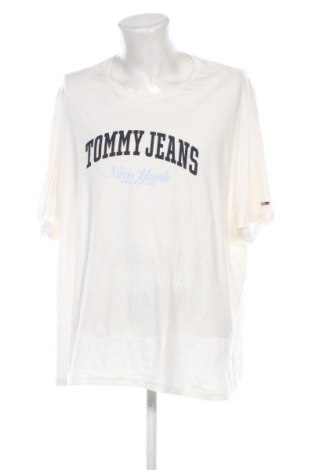 Pánske tričko  Tommy Jeans, Veľkosť 5XL, Farba Biela, Cena  44,95 €