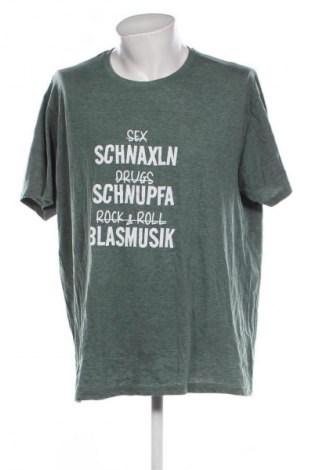 Ανδρικό t-shirt Unbranded, Μέγεθος XXL, Χρώμα Πράσινο, Τιμή 12,99 €