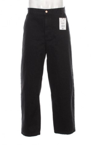 Męskie jeansy Bershka, Rozmiar L, Kolor Czarny, Cena 203,99 zł
