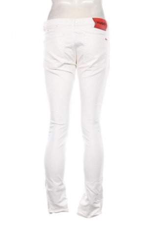 Blugi de bărbați Hugo Boss, Mărime M, Culoare Alb, Preț 280,18 Lei