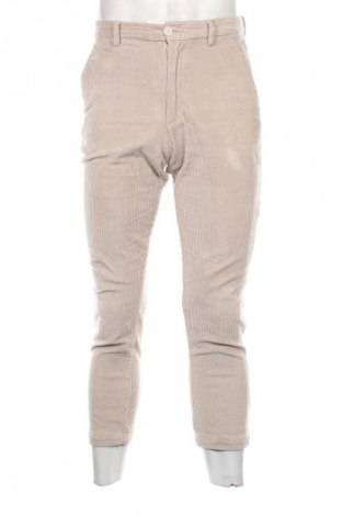 Pantaloni raiați de bărbați Jack & Jones, Mărime S, Culoare Bej, Preț 337,99 Lei