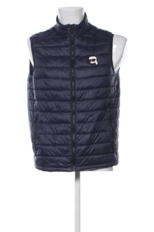 Herrenweste Karl Lagerfeld, Größe L, Farbe Blau, Preis € 192,99