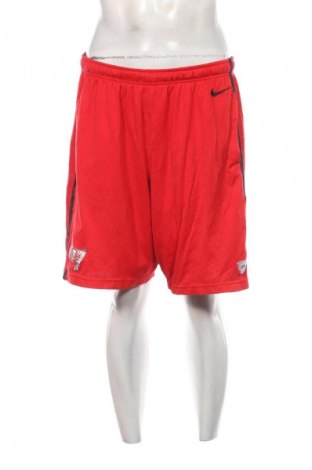 Мъжки къс панталон Nike, Размер XL, Цвят Червен, Цена 34,99 лв.