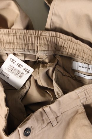 Herrenhose Reserved, Größe M, Farbe Beige, Preis 10,99 €