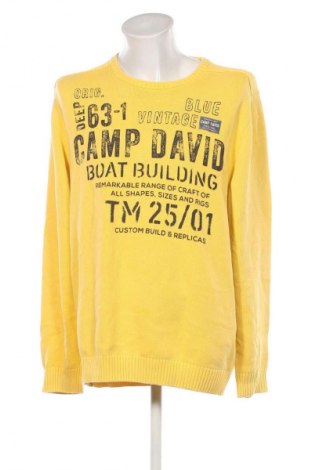 Pulover de bărbați Camp David, Mărime 3XL, Culoare Galben, Preț 210,99 Lei