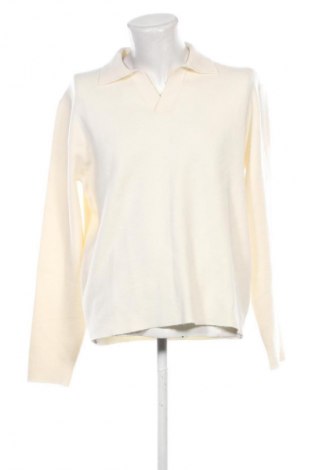Męski sweter Dan Fox X About You, Rozmiar L, Kolor ecru, Cena 321,99 zł