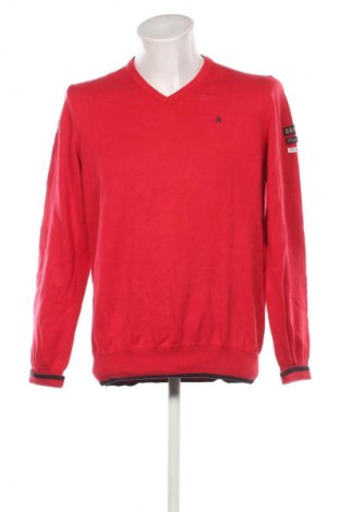 Herrenpullover Gaastra, Größe L, Farbe Rot, Preis 30,99 €