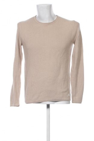 Herrenpullover Jack & Jones, Größe M, Farbe Beige, Preis € 20,97