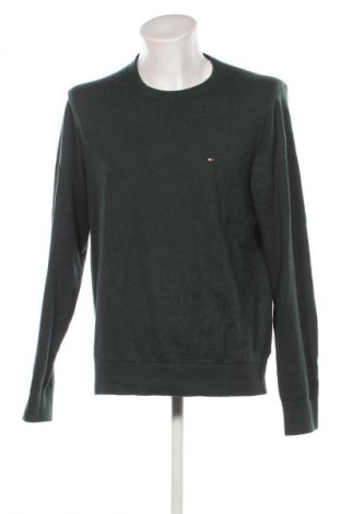 Ανδρικό πουλόβερ Tommy Hilfiger, Μέγεθος XL, Χρώμα Πράσινο, Τιμή 56,99 €