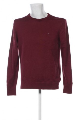 Pulover de bărbați Tommy Hilfiger, Mărime L, Culoare Roșu, Preț 694,99 Lei