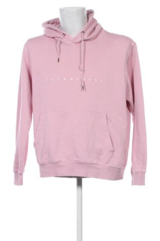 Мъжки суичър Jack & Jones, Размер XL, Цвят Розов, Цена 34,99 лв.