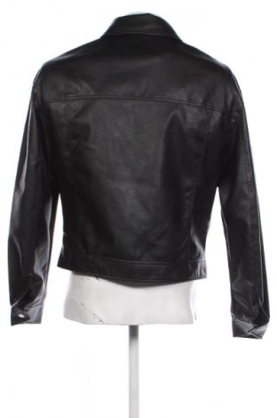 Herren Lederjacke Bershka, Größe S, Farbe Schwarz, Preis 54,99 €