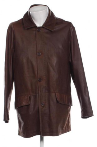 Herren Lederjacke Unbranded, Größe L, Farbe Braun, Preis 55,00 €