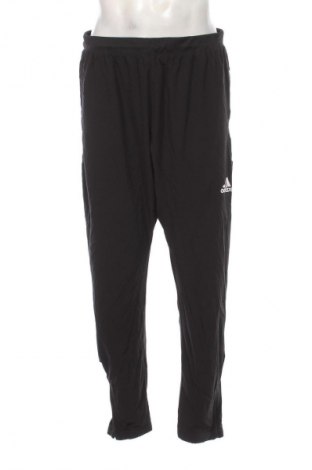 Ανδρικό αθλητικό παντελόνι Adidas, Μέγεθος XL, Χρώμα Μαύρο, Τιμή 30,99 €