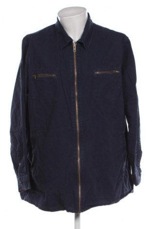 Herrenjacke Dressmann, Größe 3XL, Farbe Blau, Preis € 41,94