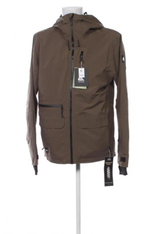 Herrenjacke für Wintersports Quiksilver, Größe L, Farbe Braun, Preis € 187,99