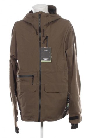 Ανδρικό μπουφάν για χειμερινά σπορ Quiksilver, Μέγεθος XXL, Χρώμα Πράσινο, Τιμή 157,99 €