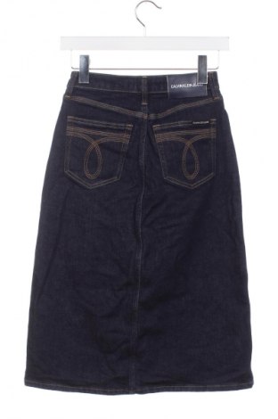 Fustă Calvin Klein Jeans, Mărime XXS, Culoare Albastru, Preț 164,99 Lei