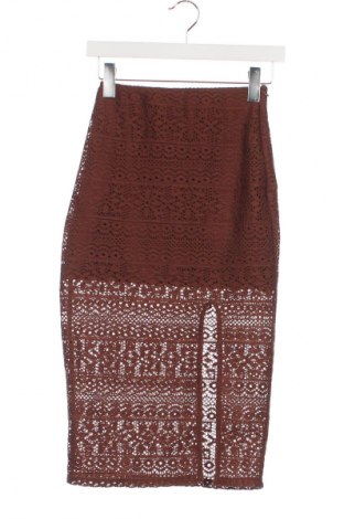 Fustă H&M, Mărime XXS, Culoare Maro, Preț 78,99 Lei