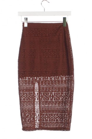 Fustă H&M, Mărime XXS, Culoare Maro, Preț 78,99 Lei