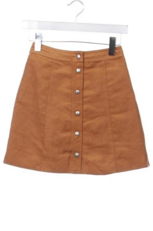 Fustă H&M Divided, Mărime XXS, Culoare Portocaliu, Preț 54,96 Lei