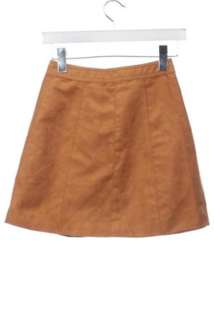 Fustă H&M Divided, Mărime XXS, Culoare Portocaliu, Preț 54,96 Lei