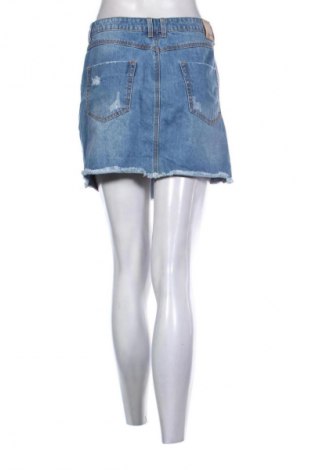 Fustă Stradivarius, Mărime M, Culoare Albastru, Preț 78,79 Lei