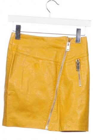 Φούστα Stradivarius, Μέγεθος XS, Χρώμα Κίτρινο, Τιμή 6,99 €