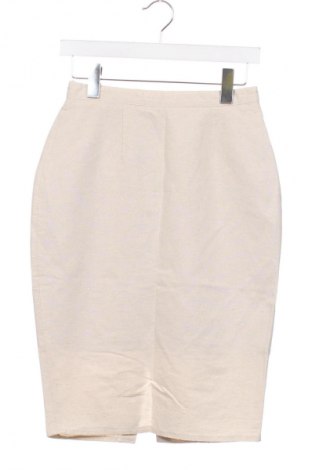 Rock Unbranded, Größe XS, Farbe Ecru, Preis 11,42 €