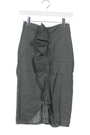 Sukně Zara, Velikost XS, Barva Zelená, Cena  505,00 Kč